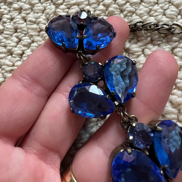 BADGLEY MISCHKA // Bold Sapphire Necklace - Picture 4 of 6